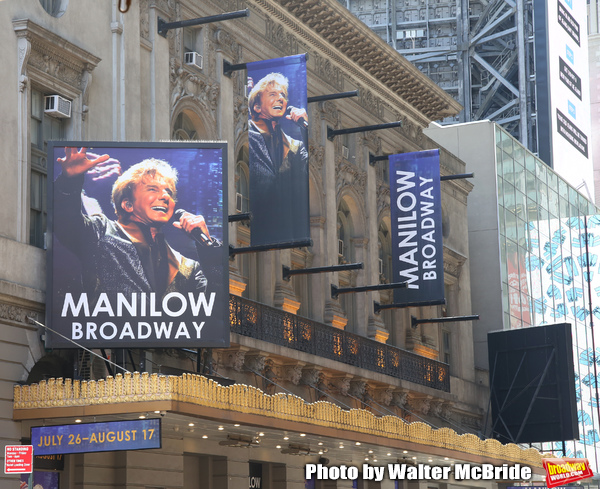 Up On The Marquee: MANILOW BROADWAY Image