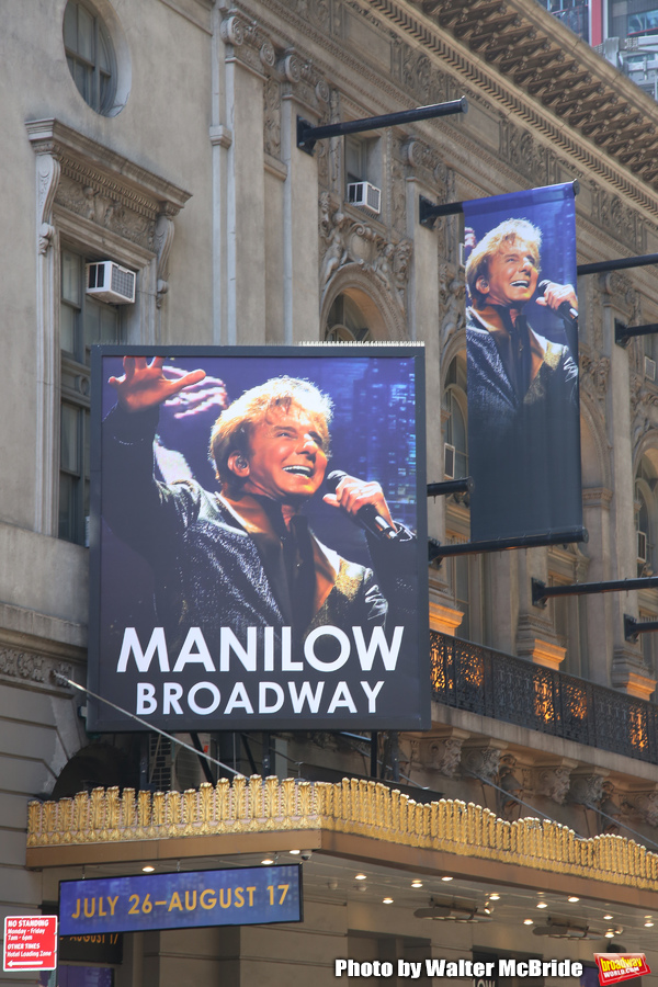 Up On The Marquee: MANILOW BROADWAY Image