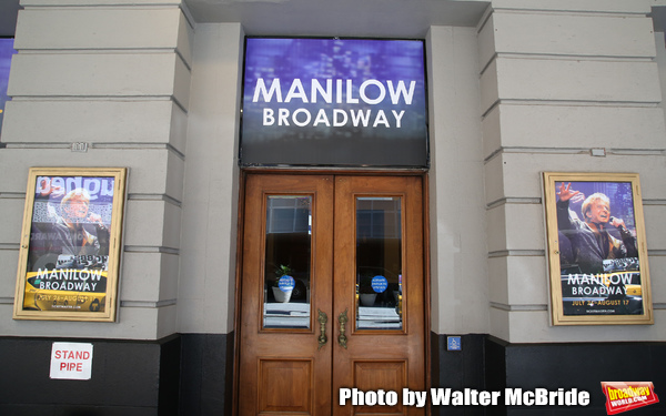 Up On The Marquee: MANILOW BROADWAY Image
