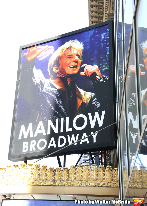 Up On The Marquee: MANILOW BROADWAY Image