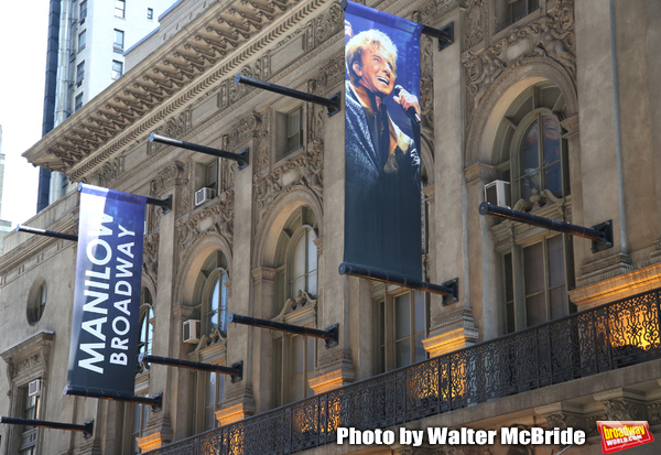 Up On The Marquee: MANILOW BROADWAY Image