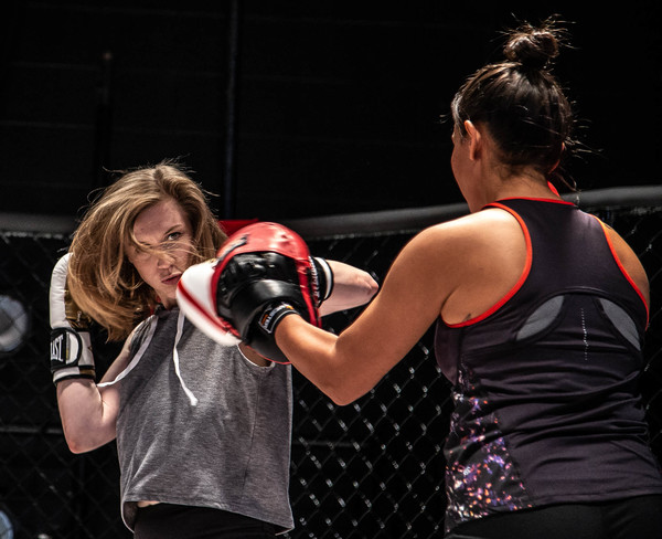 Photo Flash: GIRL IN THE RED CORNER At Know Theatre 