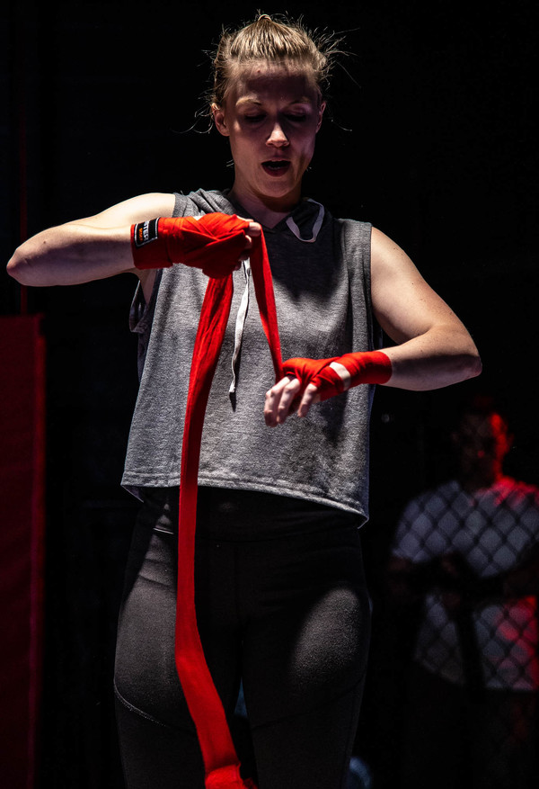 Photo Flash: GIRL IN THE RED CORNER At Know Theatre Image