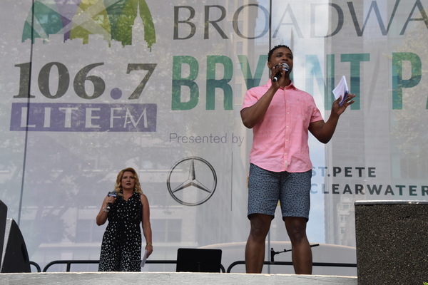 Photo Coverage: Ryann Redmond, Arielle Jacobs, and More Perform at Broadway in Bryant Park Image
