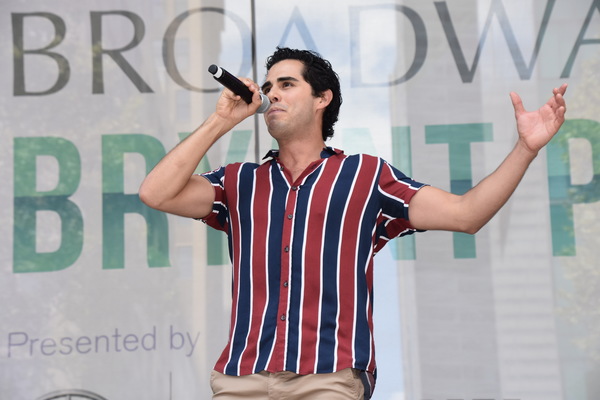 Photo Coverage: Ryann Redmond, Arielle Jacobs, and More Perform at Broadway in Bryant Park Image