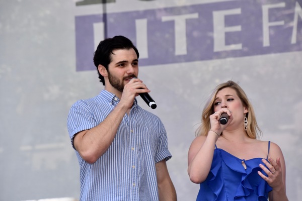 Photo Coverage: Ryann Redmond, Arielle Jacobs, and More Perform at Broadway in Bryant Park Image