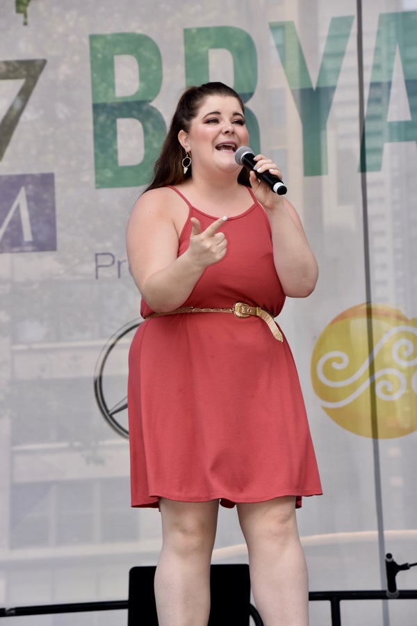 Photo Coverage: Ryann Redmond, Arielle Jacobs, and More Perform at Broadway in Bryant Park Image
