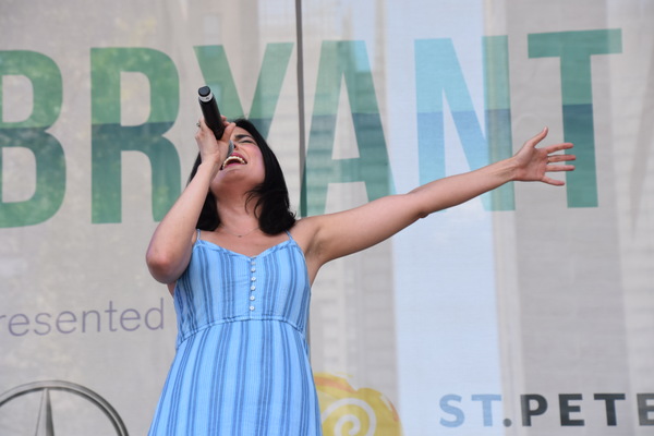 Photo Coverage: Ryann Redmond, Arielle Jacobs, and More Perform at Broadway in Bryant Park Image