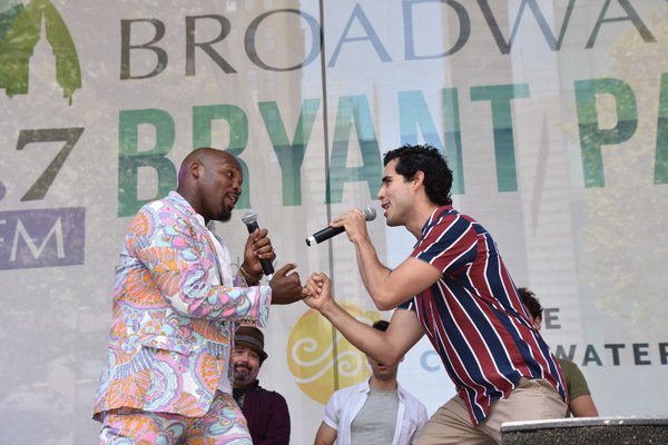 Photo Coverage: Ryann Redmond, Arielle Jacobs, and More Perform at Broadway in Bryant Park Image