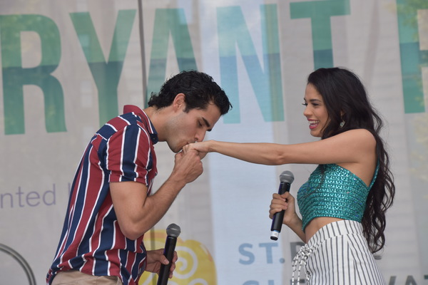 Photo Coverage: Ryann Redmond, Arielle Jacobs, and More Perform at Broadway in Bryant Park  Image