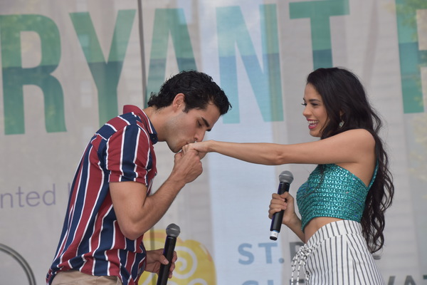 Photo Coverage: Ryann Redmond, Arielle Jacobs, and More Perform at Broadway in Bryant Park Image
