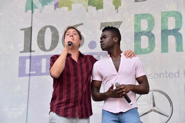 Photo Coverage: Ryann Redmond, Arielle Jacobs, and More Perform at Broadway in Bryant Park Image