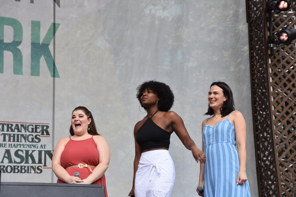 Ryann Redmond, Alyssa Fox and Aisha Jackson Photo