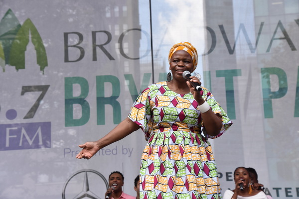 Photo Coverage: Ryann Redmond, Arielle Jacobs, and More Perform at Broadway in Bryant Park Image