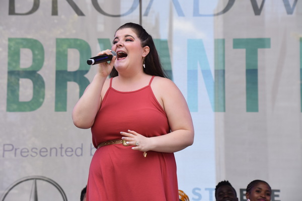 Photo Coverage: Ryann Redmond, Arielle Jacobs, and More Perform at Broadway in Bryant Park Image