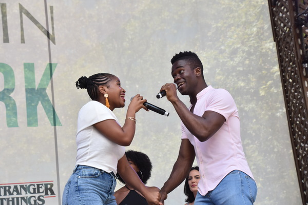 Photo Coverage: Ryann Redmond, Arielle Jacobs, and More Perform at Broadway in Bryant Park Image