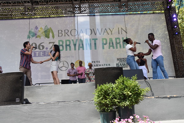 Photo Coverage: Ryann Redmond, Arielle Jacobs, and More Perform at Broadway in Bryant Park  Image