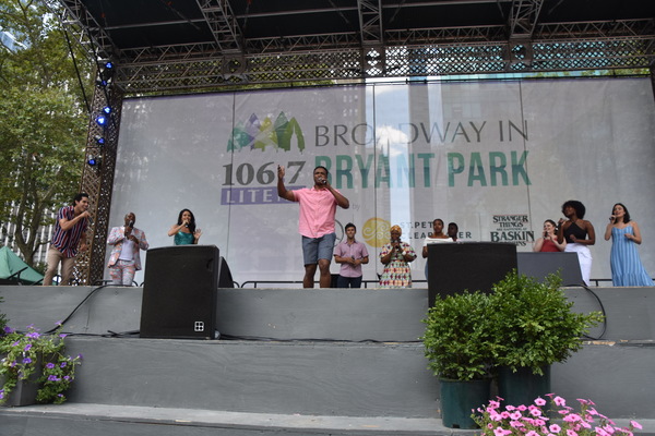 Photo Coverage: Ryann Redmond, Arielle Jacobs, and More Perform at Broadway in Bryant Park Image