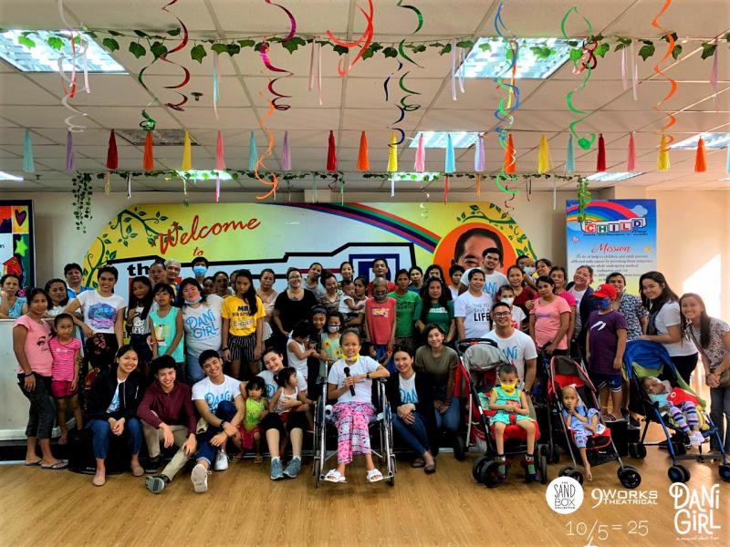 Photo Coverage: DANI GIRL Cast Visits Cancer-stricken Kids; Acclaimed Musical Returns Aug. 10 Image