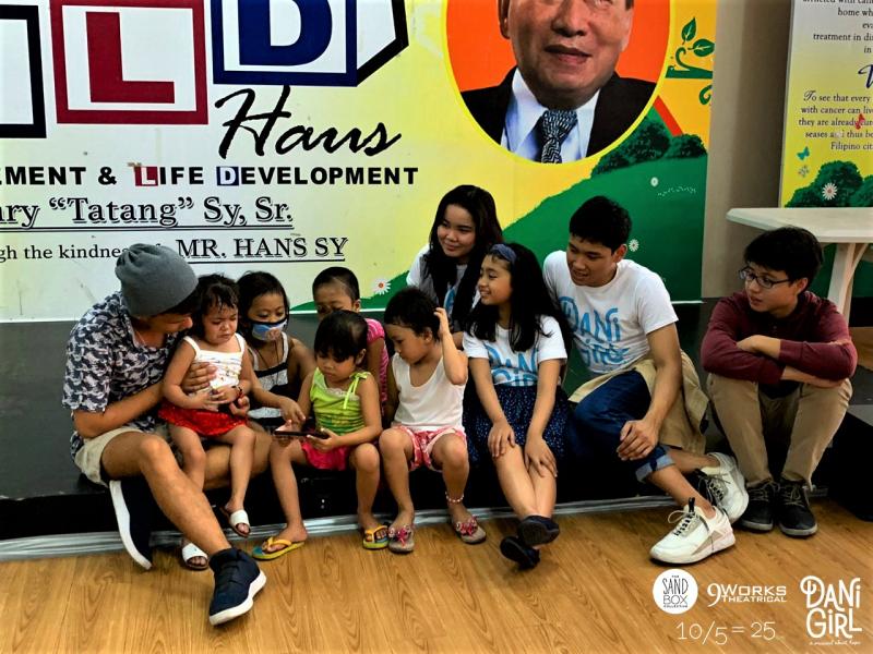 Photo Coverage: DANI GIRL Cast Visits Cancer-stricken Kids; Acclaimed Musical Returns Aug. 10 Image