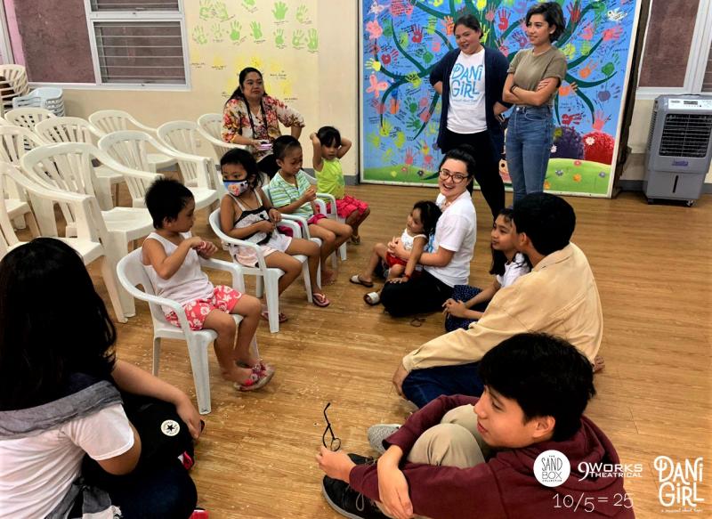 Photo Coverage: DANI GIRL Cast Visits Cancer-stricken Kids; Acclaimed Musical Returns Aug. 10 Image