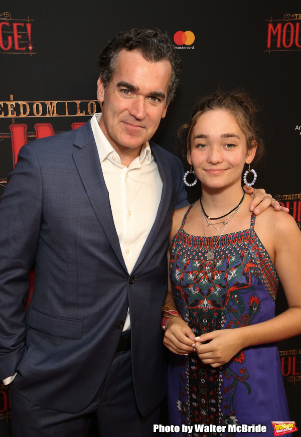 Brian d'Arcy James and daughter Photo