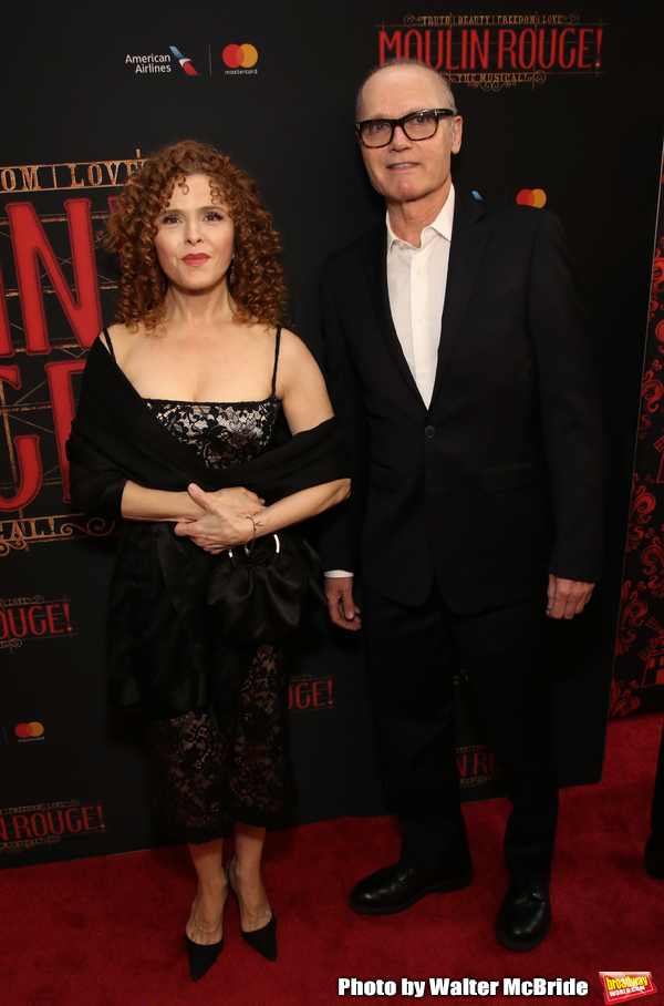 Bernadette Peters and guest  Photo