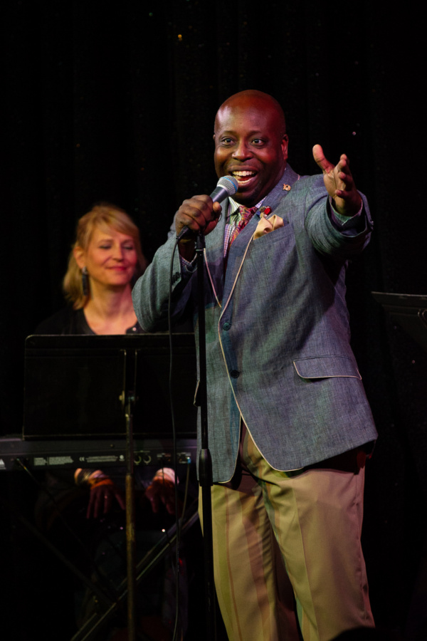 James Earl Jones II with Cynthia Kortman Westphal   Photo