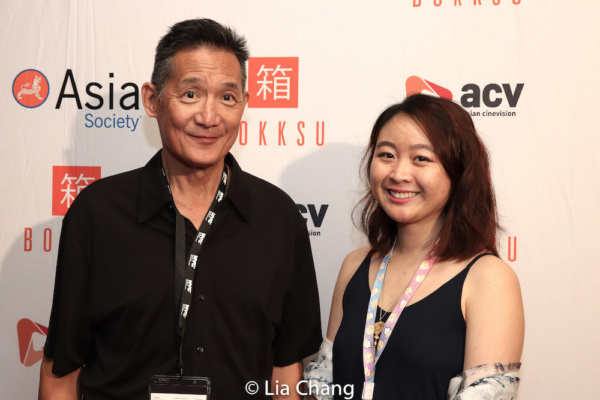 Asian Cinevision Executive Director John Woo and AAIFF42 Festival Director Kayla Wong Photo