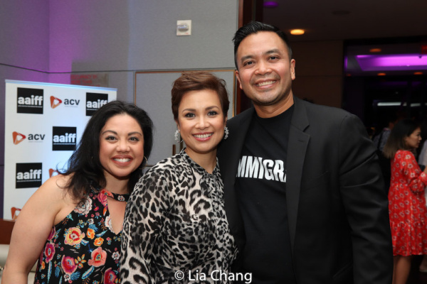 Photo Flash: Lea Salonga, Princess Punzalan, Jose Llana And More Celebrate At AAIFF42 Screening Of YELLOW ROSE 