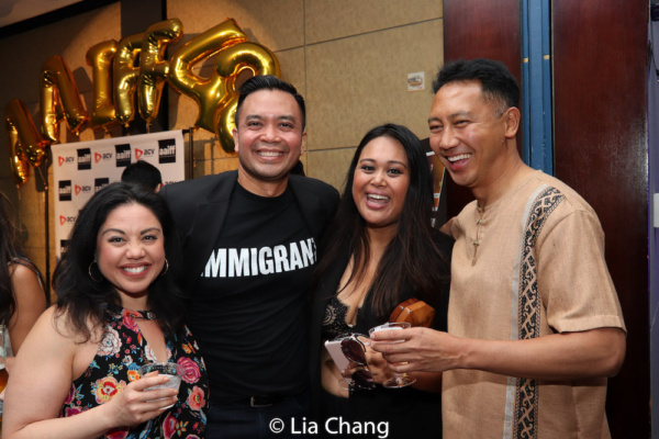 Maria-Christina Oliveras, Jose Llana, Nicole Ponseca and a guest Photo