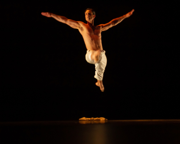 Dancers for Good co-founder Michael Apuzzo performing "The Offering"--a commissioned  Photo