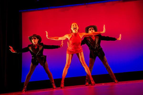 Nicholas de la Vega, Bianca Pamela Marroquin and Nicholas Sipes perform Bob Fosse's " Photo
