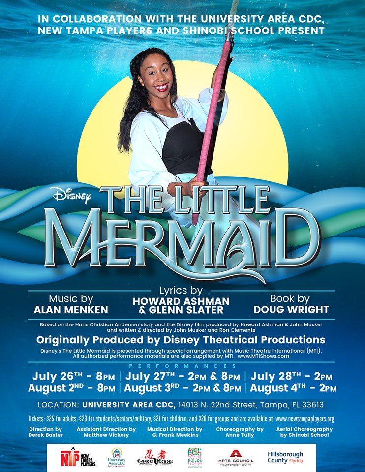 Review: New Tampa Players' THE LITTLE MERMAID Debuts Swimmingly at University Area CDC 