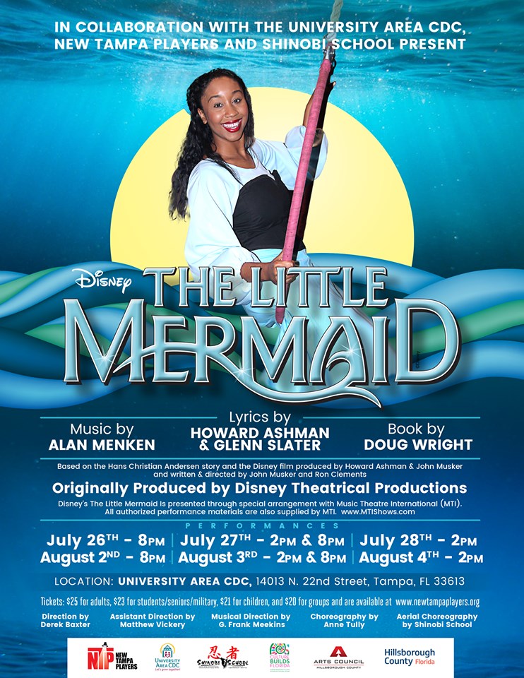 Review: New Tampa Players' THE LITTLE MERMAID Debuts Swimmingly at University Area CDC Image