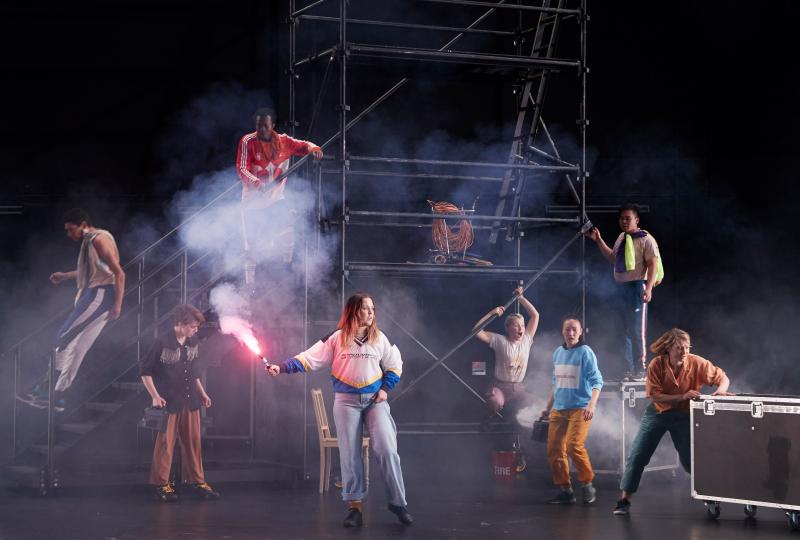 Review: The Nature Of Powerful Masculinity In LORD OF THE FLIES Is Considered With An Ensemble That Does Not Conform To Traditional Casting Expectations. 
