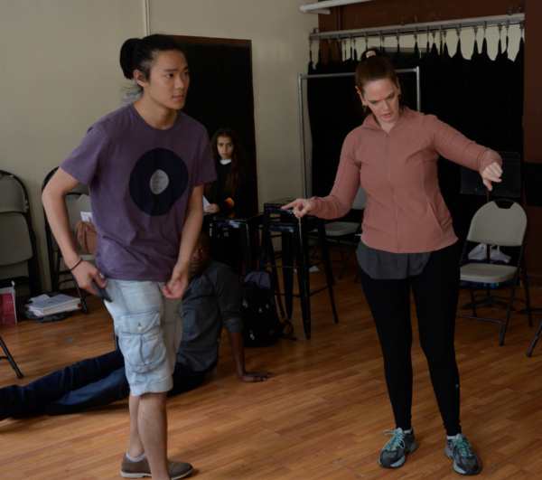 Photo Flash: First Look At Rehearsals For ROUND WENT THE WHEEL At Broadway Bound Theatre Festival Image