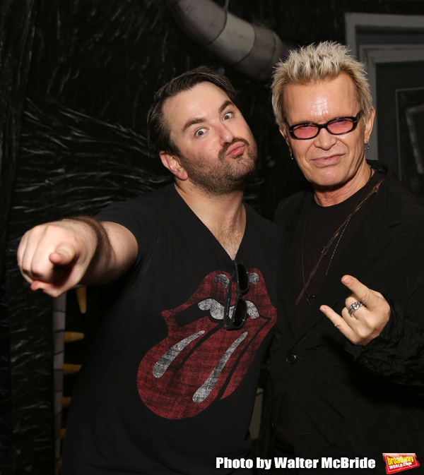 Alex Brightman and Billy Idol Photo