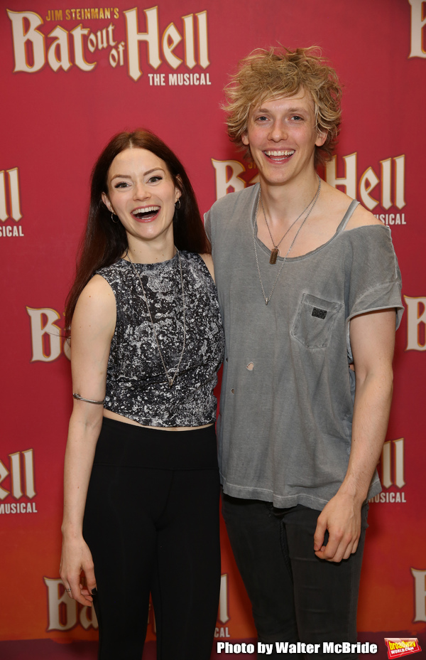 Christina Bennington and Andrew Polec  Photo