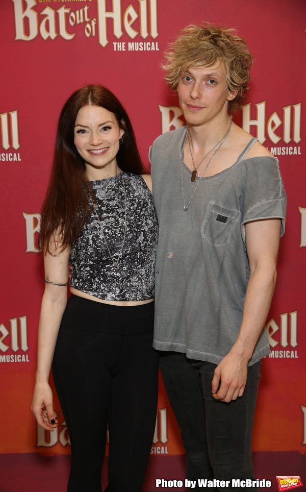 Christina Bennington and Andrew Polec  Photo