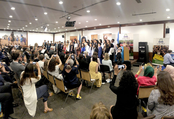 Photo Flash: UNICEF, Sing For Hope HandaHarmony, & Juilliard Bring Youth & Arts Into Global Development Image