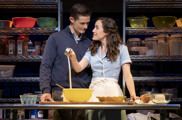 Photo Flash: Get a Taste of Alison Luff and Mark Evans in WAITRESS Image