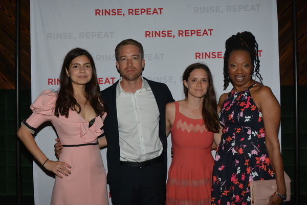 Domenica Feraud, Daniel Abeles, Kate Hopkins and Portia Photo