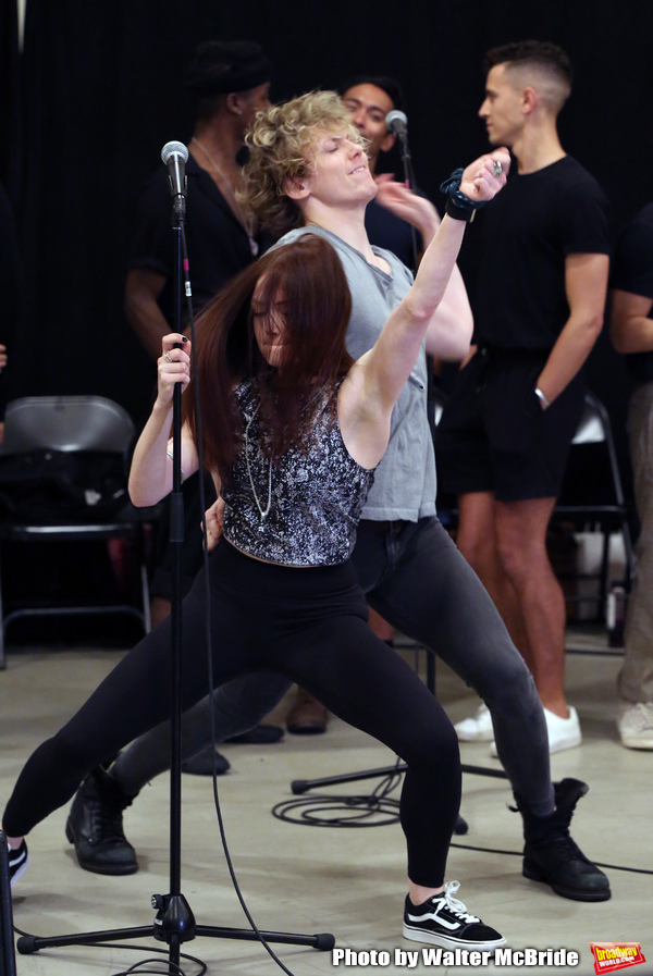 Photo Coverage: BAT OUT OF HELL Rocks Out In Rehearsal For Its Off-Broadway Run Image