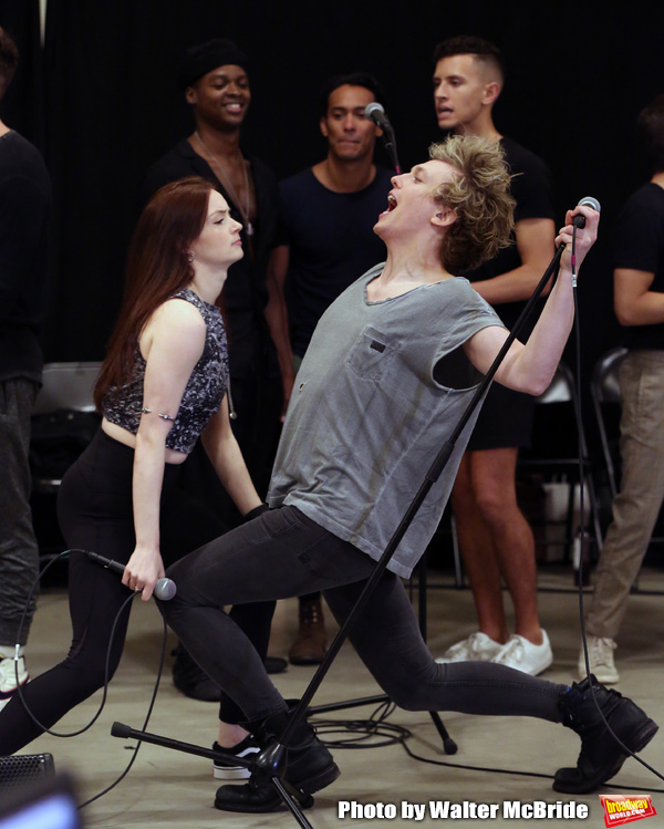 Photo Coverage: BAT OUT OF HELL Rocks Out In Rehearsal For Its Off-Broadway Run Image