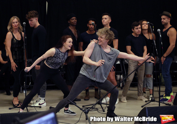 Photo Coverage: BAT OUT OF HELL Rocks Out In Rehearsal For Its Off-Broadway Run Image
