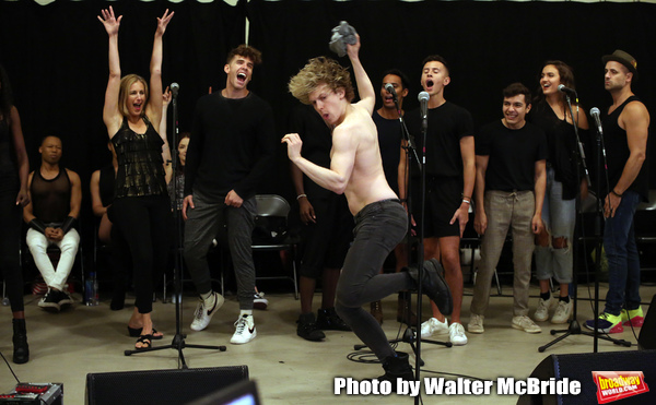 Photo Coverage: BAT OUT OF HELL Rocks Out In Rehearsal For Its Off-Broadway Run Image