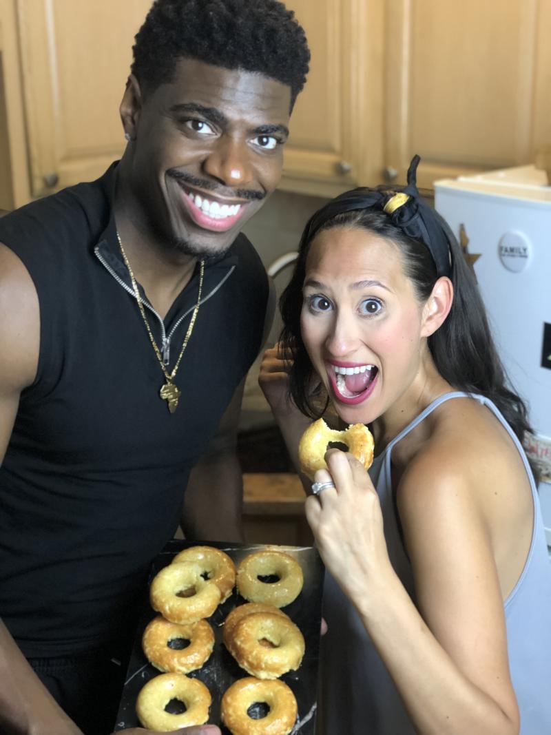 Backstage Bite with Katie Lynch: Jawan M. Jackson Ain't Too Proud to Bake Sweet Donuts! 