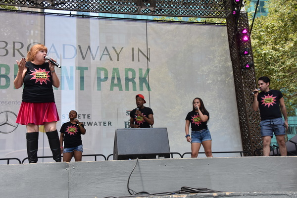 Annie Golden, Badia Farha, Ian Coulter-Buford, Jasmine Forsberg and Omar Garibay Photo