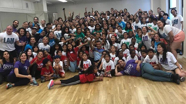 Photo Flash: Tony Award-Winner Sergio Trujillo Visits R.Evolución Latina's Summer Camp Image